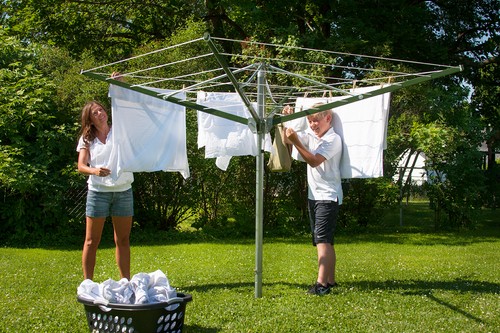 Drying pole sunshine - drying,